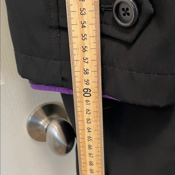 Baumler - Double Lined Old Money Classic Button Down Top Coat - Black - 58 - Picture 10 of 11